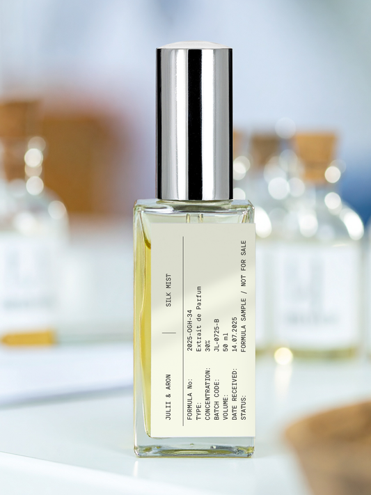 Unisex-Parfum Probe Nr. 2193 " Silk Mist – Nischenparfümerie aus Deutschland, handgefertigt mit hochwertigen Inhaltsstoffen