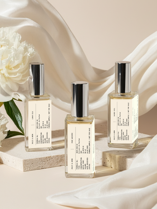 Proben-Set „Mondgeschichte“ — Lunar Silk / Pure Whisper / Sacred Veil