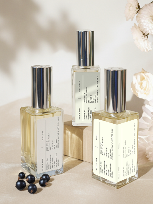 Proben-Set „Sanftes Strahlen“ — Blue Aura / Berry Sunrise / Nossi