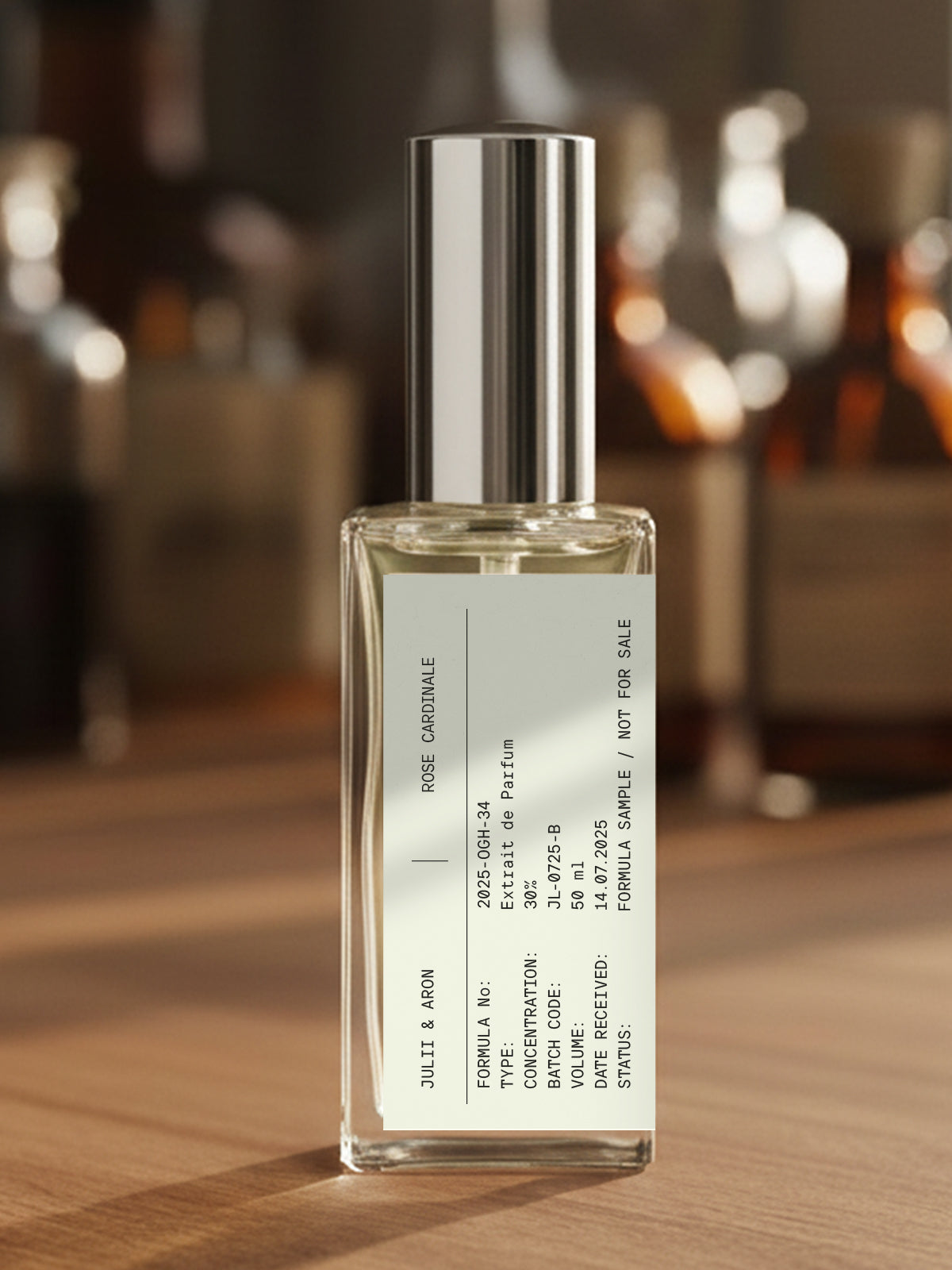 Unisex-Parfum Probe Nr. 2294 " Rose Cardinale – Nischenparfümerie aus Deutschland, handgefertigt mit hochwertigen Inhaltsstoffen