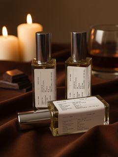 Sample set No. 1 “Warm Echo” — Choco Bliss / Black Ember / Golden Sin